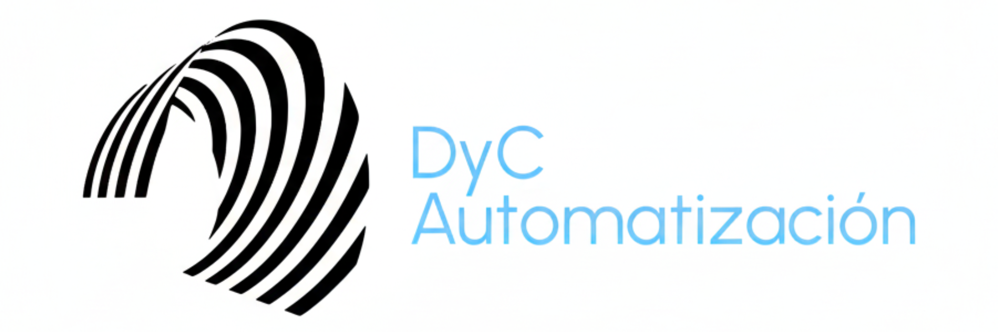 Logo DyC en blanco